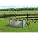 Miracle-Gro 2 x 4 x 2 ft Galvanized Green Raised Garden Bed
