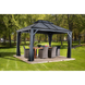 Mykonos II Double Roof Hardtop Gazebo