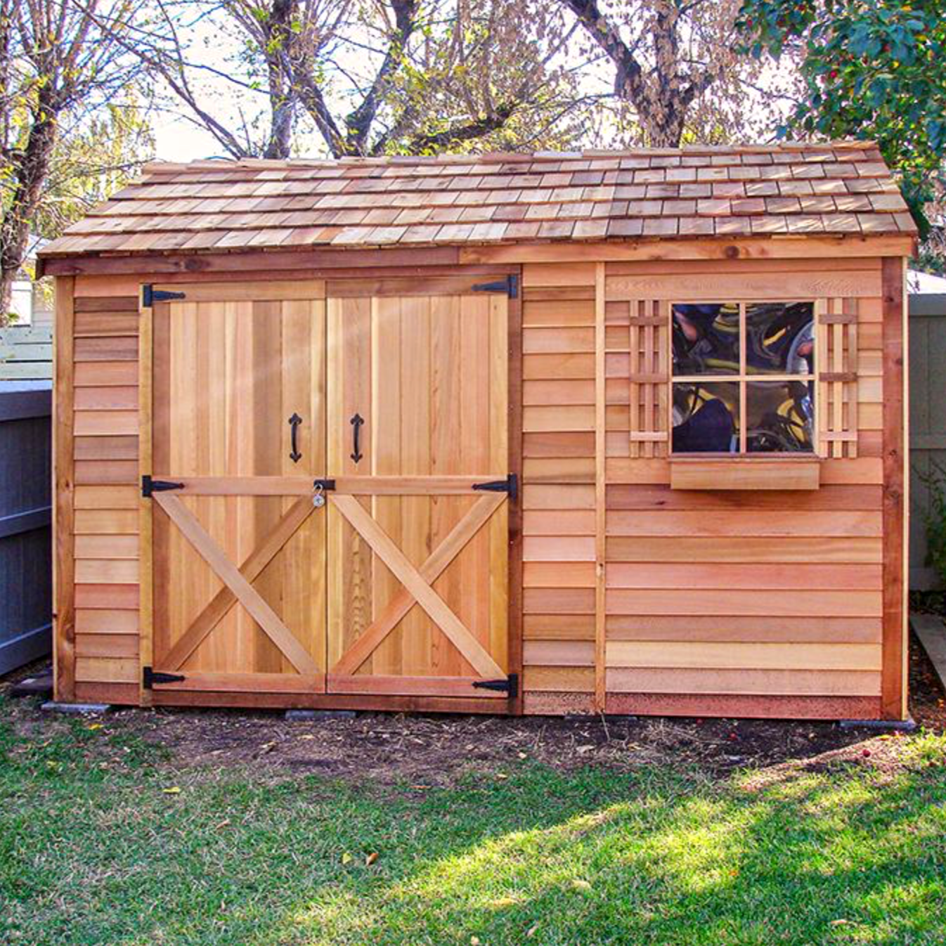 Bayside Lean To | Double Door On Sale