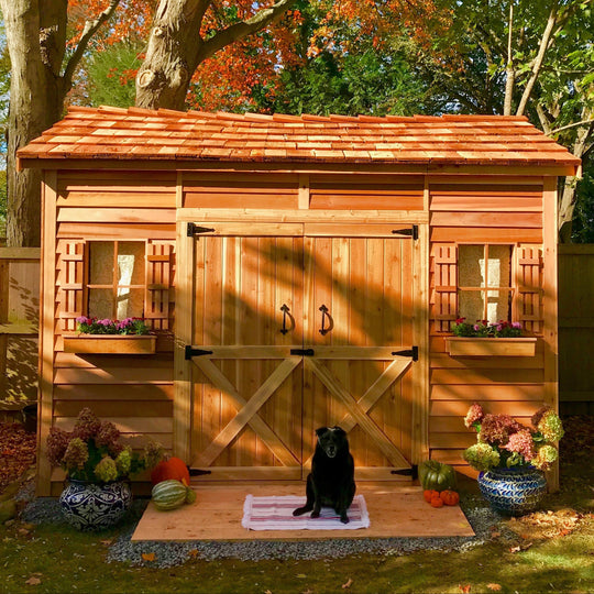 Garden Cottages & Double Door Sheds for Sale