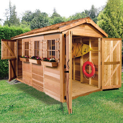 Boathouse | Canoe, Paddle Board & Kayak Storage Shed Kits for sale