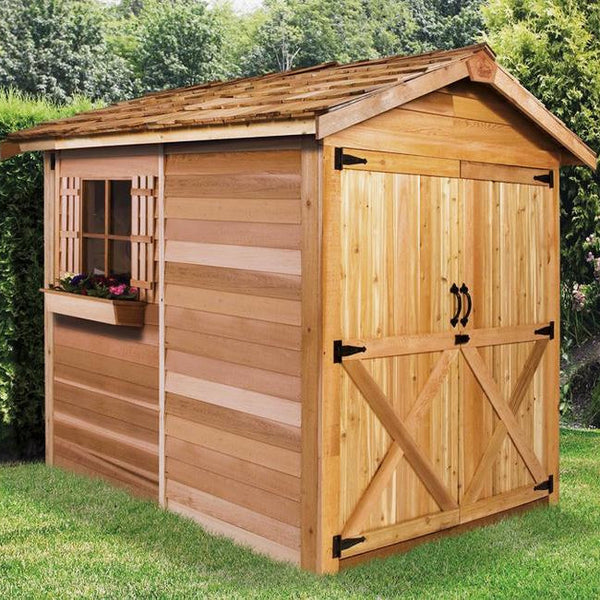 Best Large Shed Kits for Lawn Mower & Motorcycle Storage