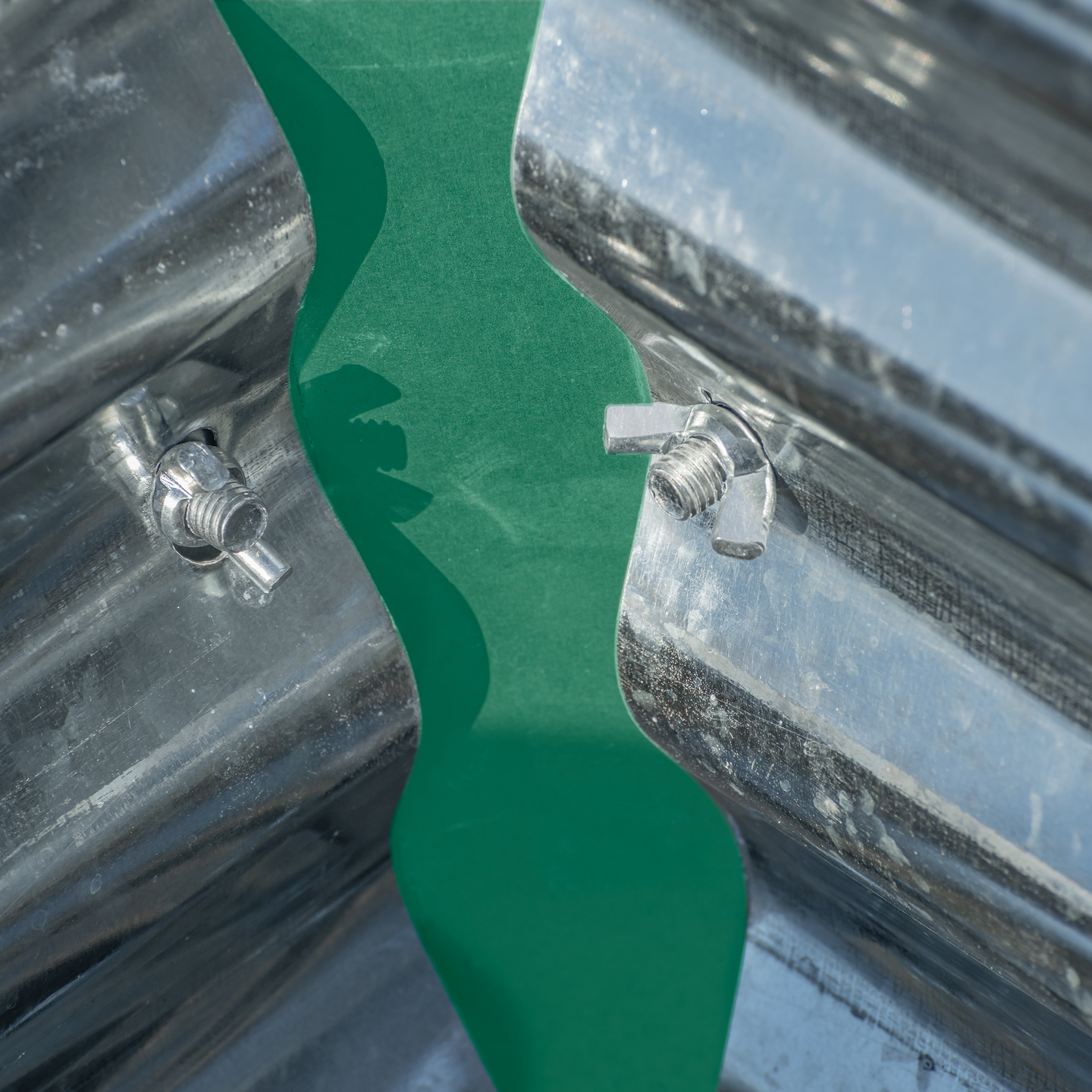 Miracle-Gro 2 x 4 x 1 ft Galvanized/Green Raised Garden Bed