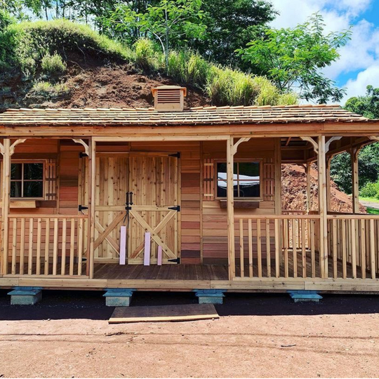 Modern Farmhouse Shed Kits with Porch